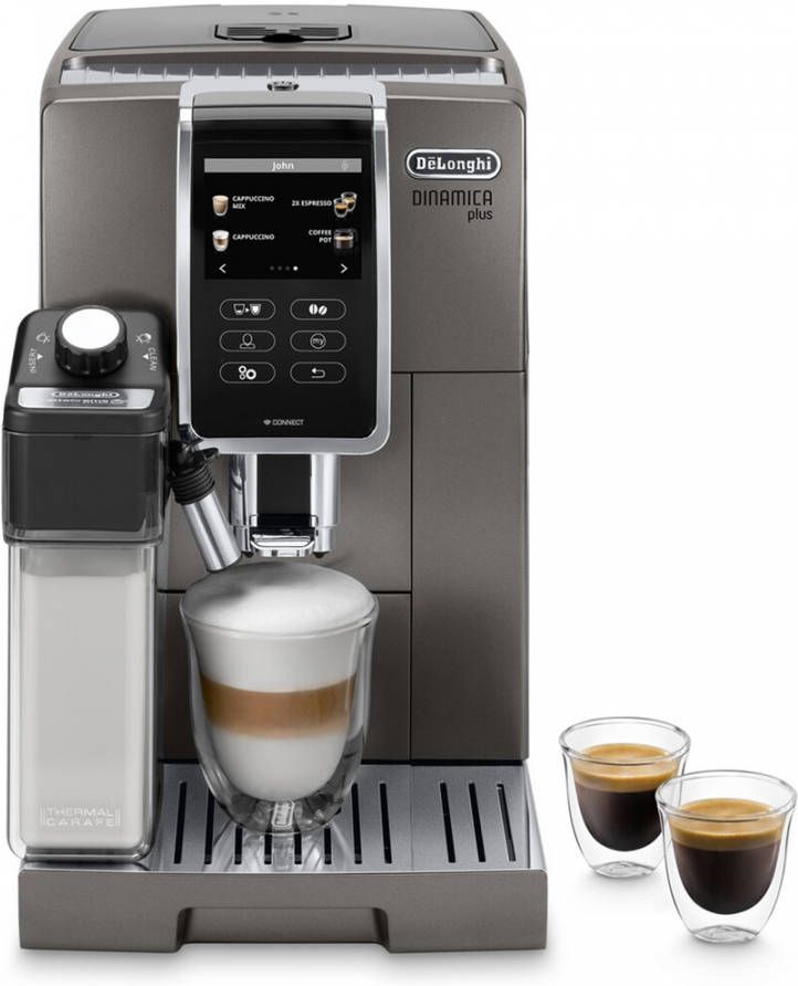 De´Longhi De&apos, Longhi ECAM 370.95.T Dinamica Plus volautomaat koffiemachine