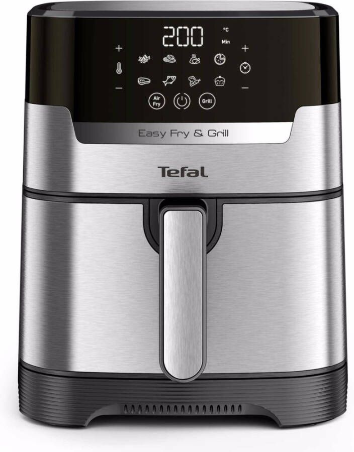 Tefal Easy Fry & Grill Precision EY505D(Zilver )