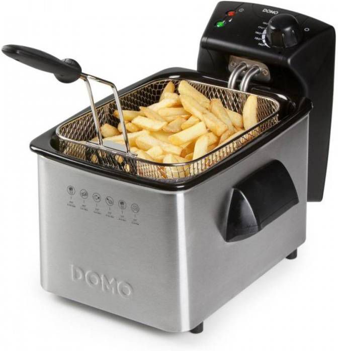 DOMO Do464fr Friteuse Rvs 3l