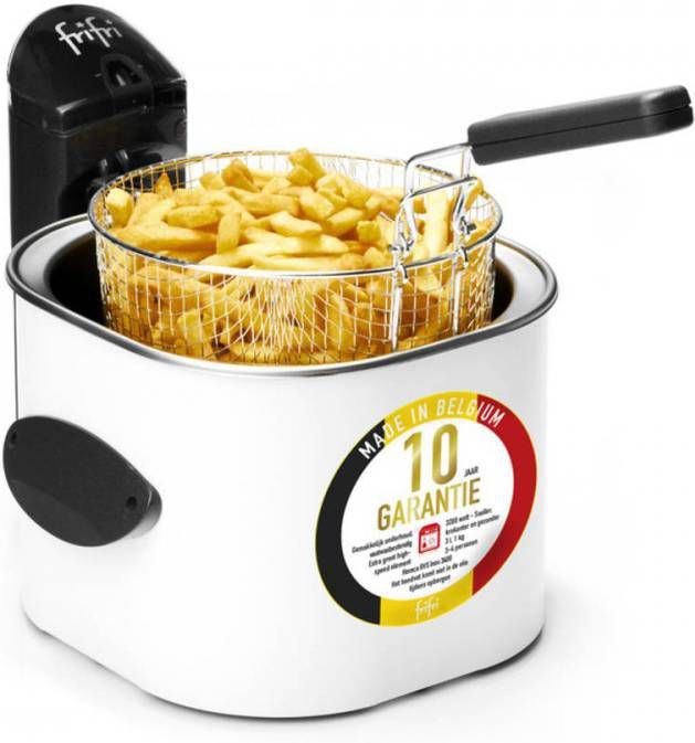 FriFri 1518 Hsm2000 High Speed Metal 3200 Watt Koude Zone Cool Wall 3l Friteuse Met Xl Ronde Mand