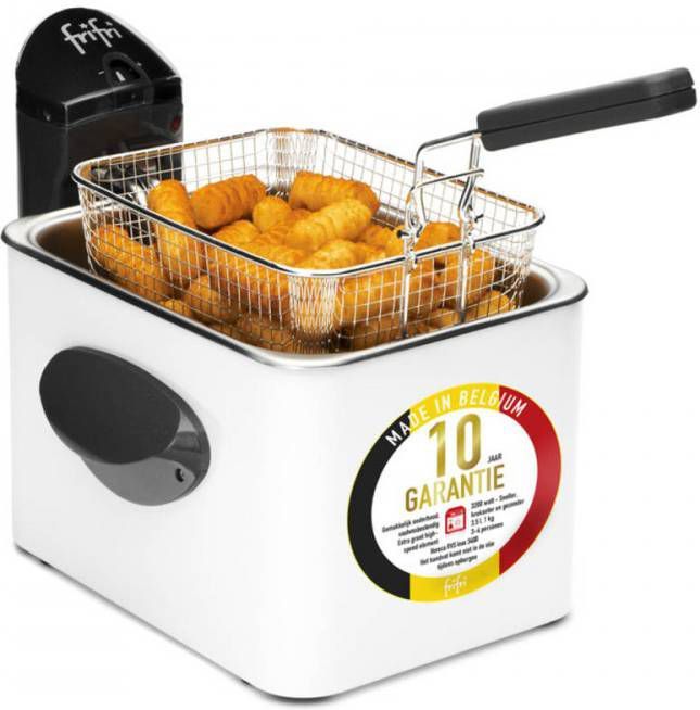 FriFri 1905b Hscm4000 High Speed Classic 3200 Watt Koude Zone 3, 5l Friteuse Metal Wit