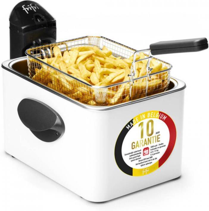 FriFri 1948b Hscf5050 High Speed Classic Family 3200 Watt Koude Zone 4, 5l Friteuse Metal Wit
