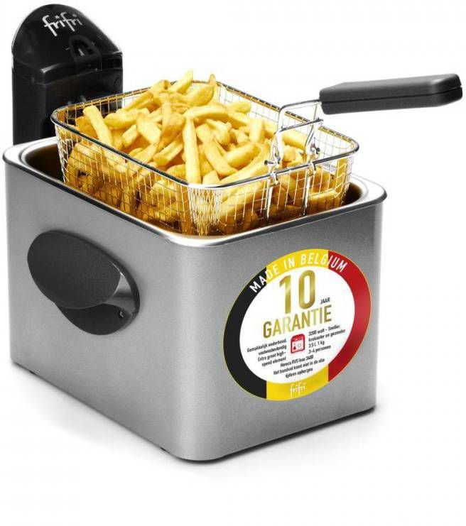 FriFri 3532rvs Frituurpan 3, 5l 3200w Rvs