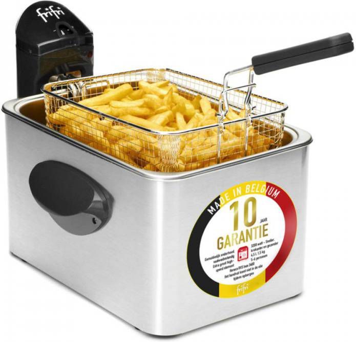FriFri 5848 Hscc7150 High Speed Classic Family Clean 3200watt Koude Zone 4, 5 L Rvs Friteuse