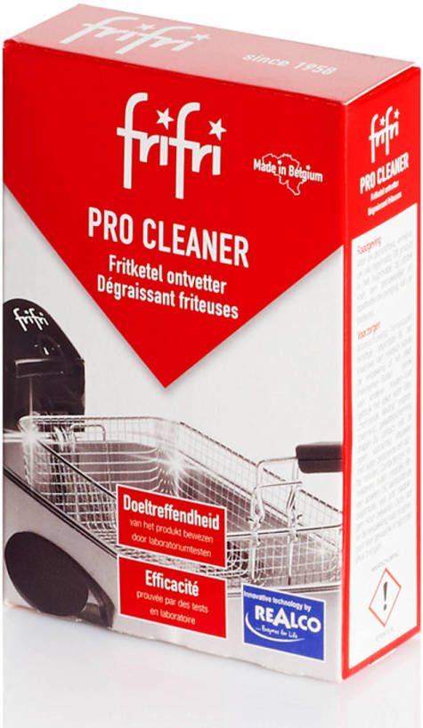 FriFri Pro Cleaner Ecologische Reiniger Voor Friteuses 5 Zakjes Van 25gram