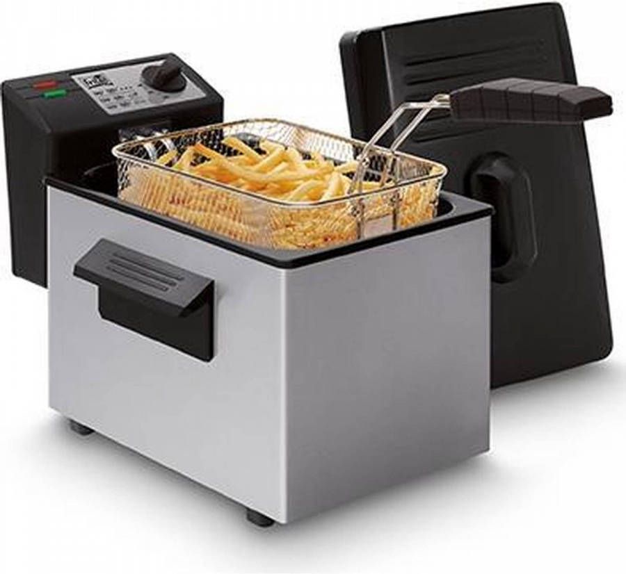 Fritel A 101 Frituurpan Zilver