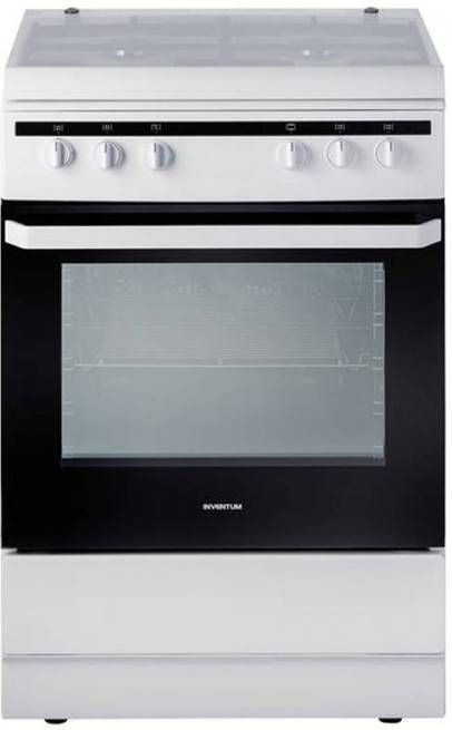 Inventum VFG6020G Gas-elektrische fornuizen Wit