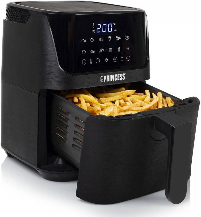 Princess 182024 Digital Airfryer Xl 3.5 Liter Zwart 10 Programma&apos