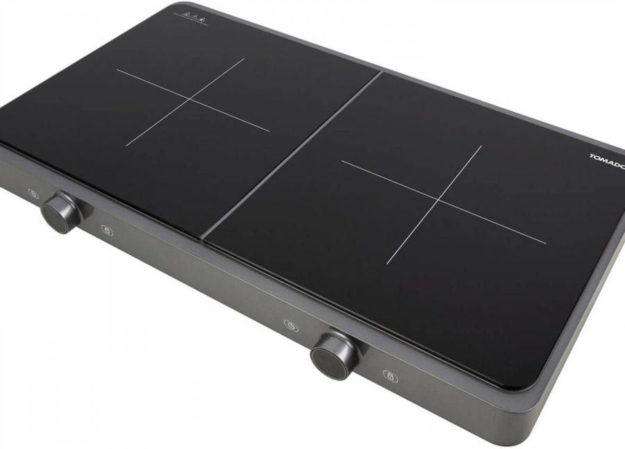 Tomado Tih3501s Dubbele Inductie Kookplaat 2 Kookzones Boostfunctie Led Display 3000 W Normale Stekker