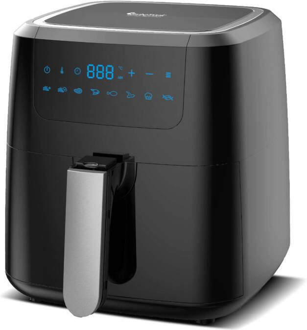 TurboTronic Tt af4 Digitale Airfryer Hetelucht Friteuse 5 Liter 1400 W
