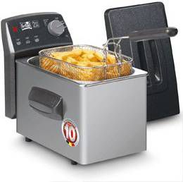 Fritel Turbo SF 4049 zilver grijs Friteuse
