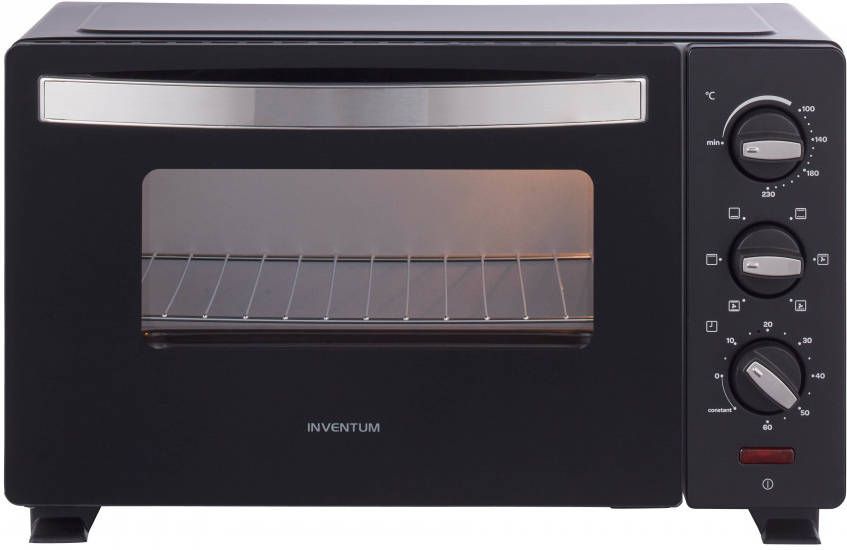 Inventum OV207B grill oven 20 l 1380 W Zwart/Zilver online kopen