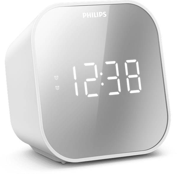 Philips TAR4406/12 Wekker radio Wit