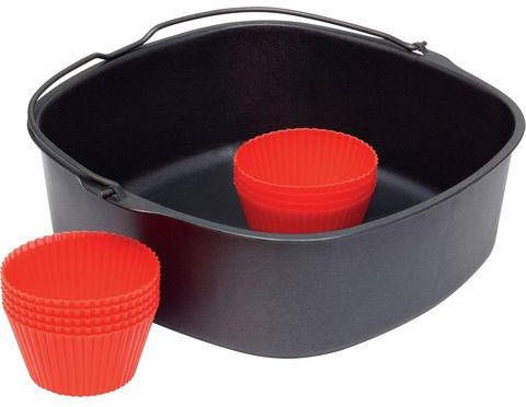 Philips Bakinzet HD9945/01 inclusief 9 muffinvormpje(set, 10 delig )