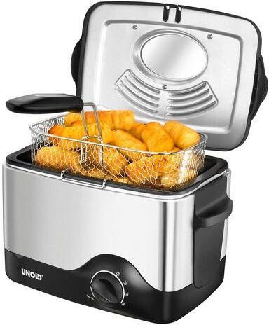 Unold Friteuse Kompakt 58615 Inhoud bijv. 0, 5 kg patat frites