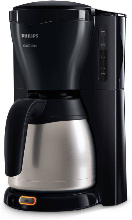 Philips Filterkoffieapparaat Gaia Therm Timer HD7549/20, 1, 2 l, met dubbelwandige thermoskan van edelstaal